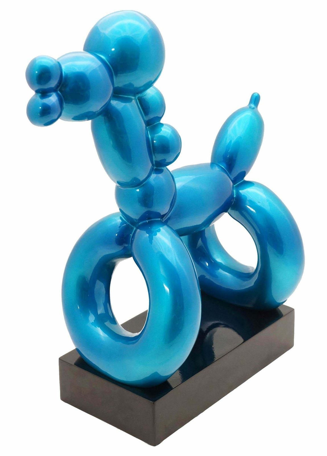 Fibreglass Sculpture Of A Balloon Dog, Contemporary Art, 21st Century. photo for sale