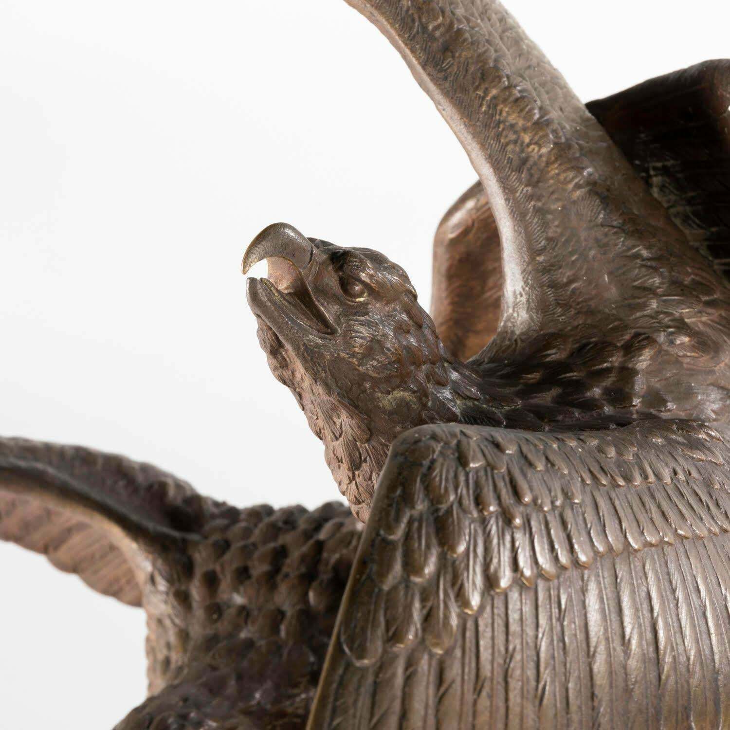 Sculpture In Patinated Bronze By Christophe Fratin, Napoleon III Period. photo vinterior
