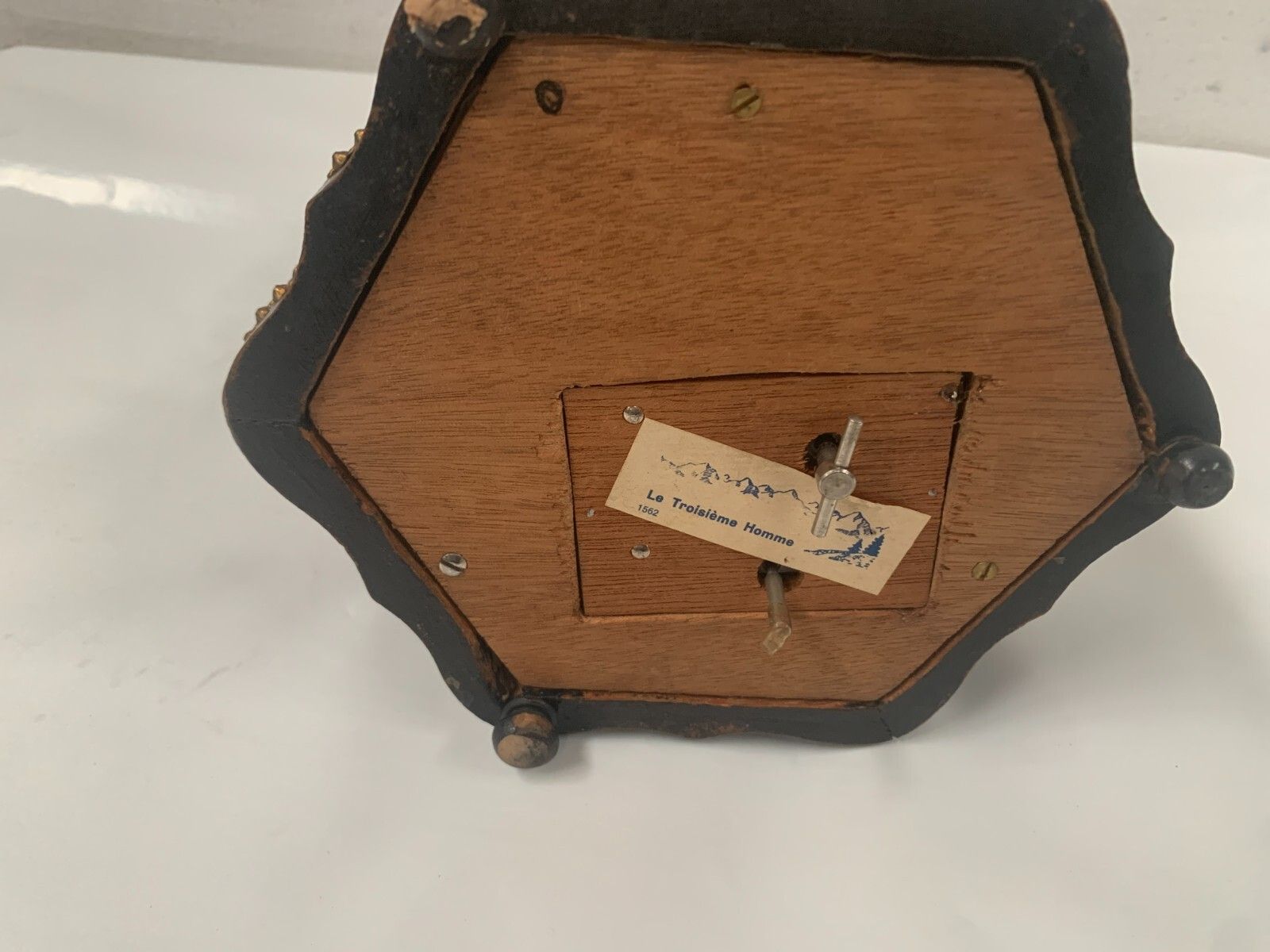 Cigar Box In The Shape Of A Merry Go Round Box Napoleon III Marquetry Ball XIX photo 281.25