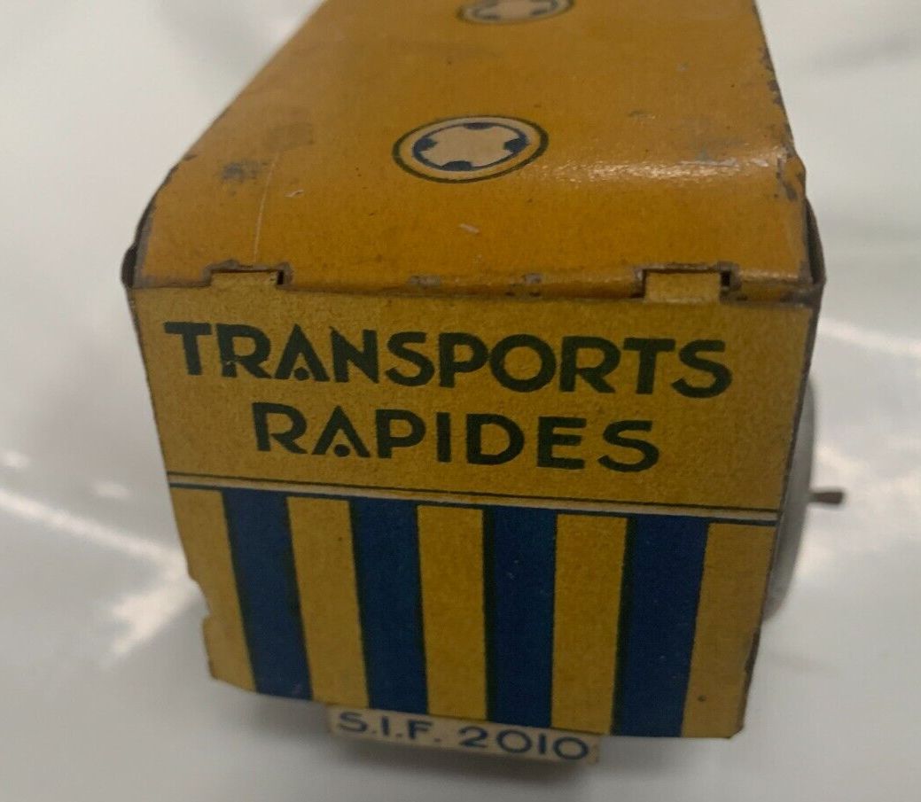 Antique Painted Canvas Toy "Transport Truck" 20th Century photo for sale