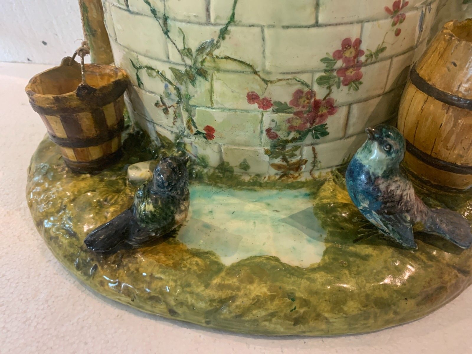 Massier Dolphin Ceramic Well Of Vallauris 20th Century photo buy