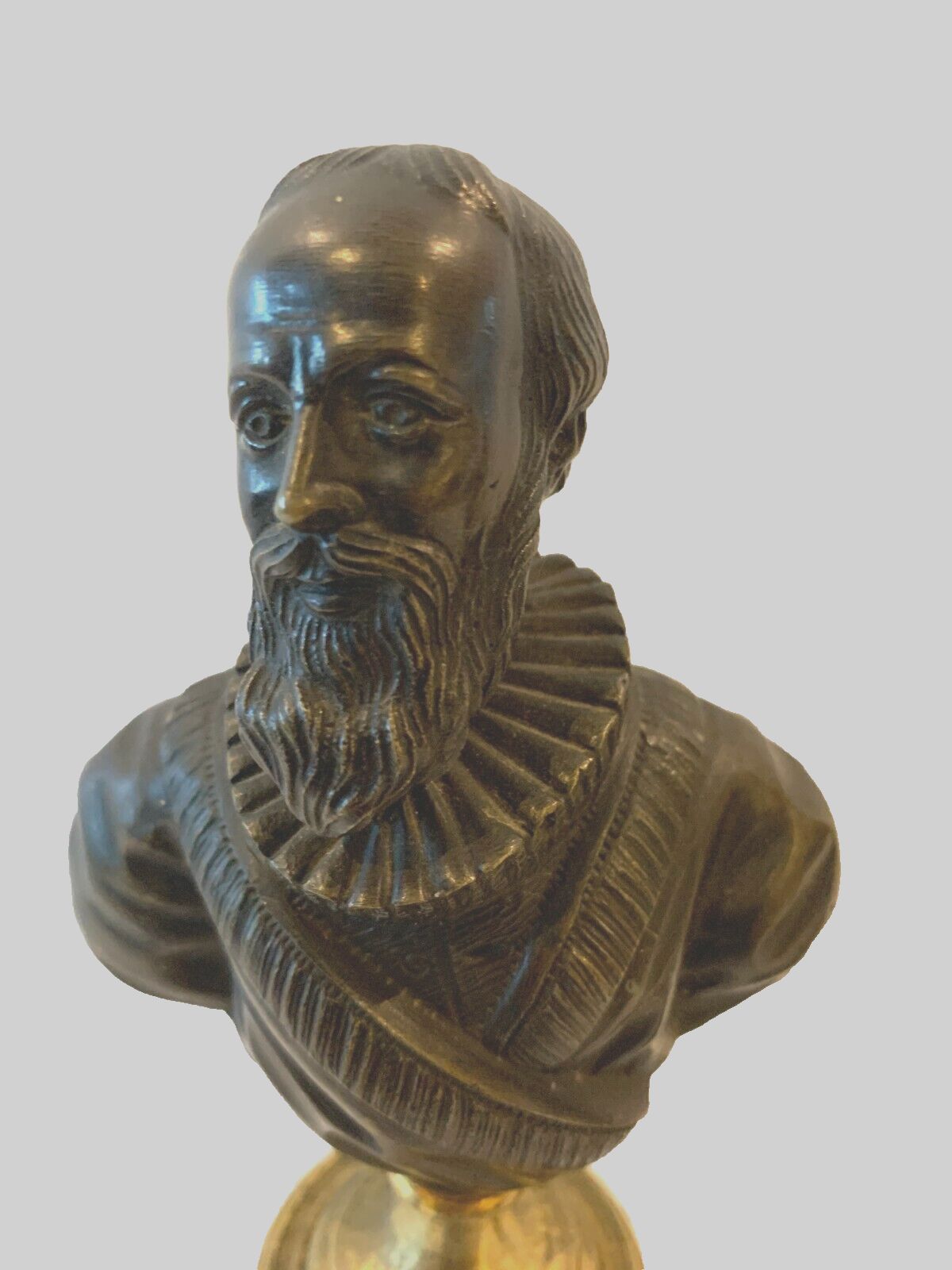 Pair Of Napoleon III 19th Century Chiseled Bronze Bust photo buy