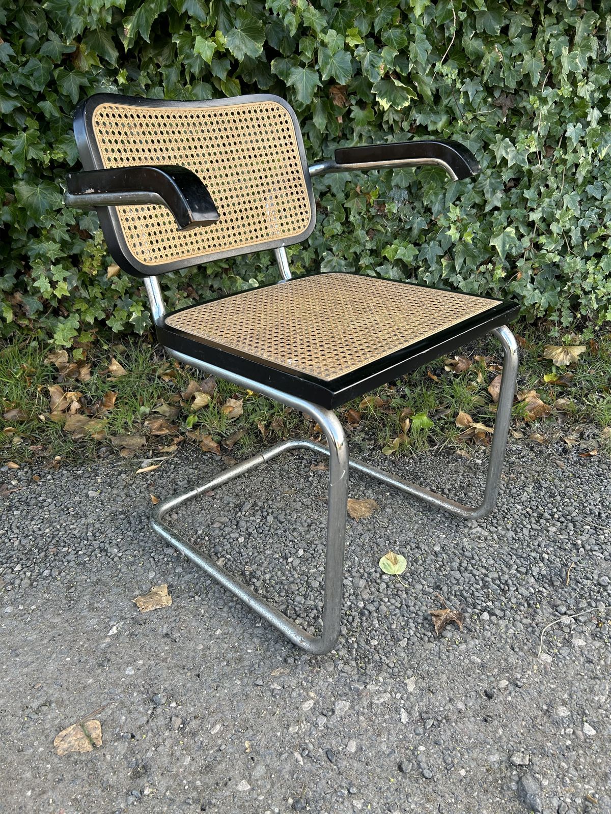 Vintage Cesca Dining Chair, Marcel Breuer Thonet Style photo 399.0