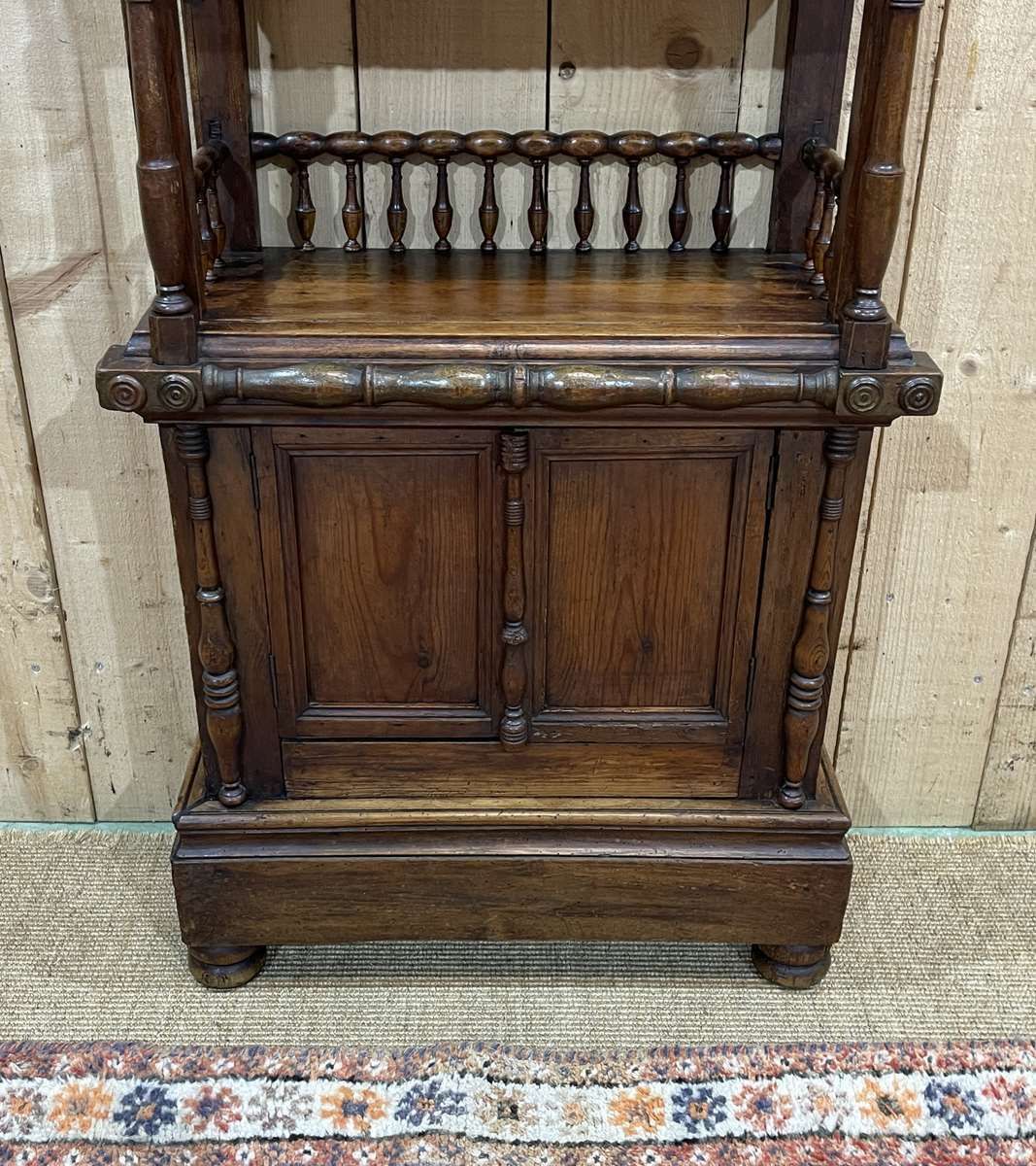 Fir Bookcase From The End Of The 19th Century photo vinterior