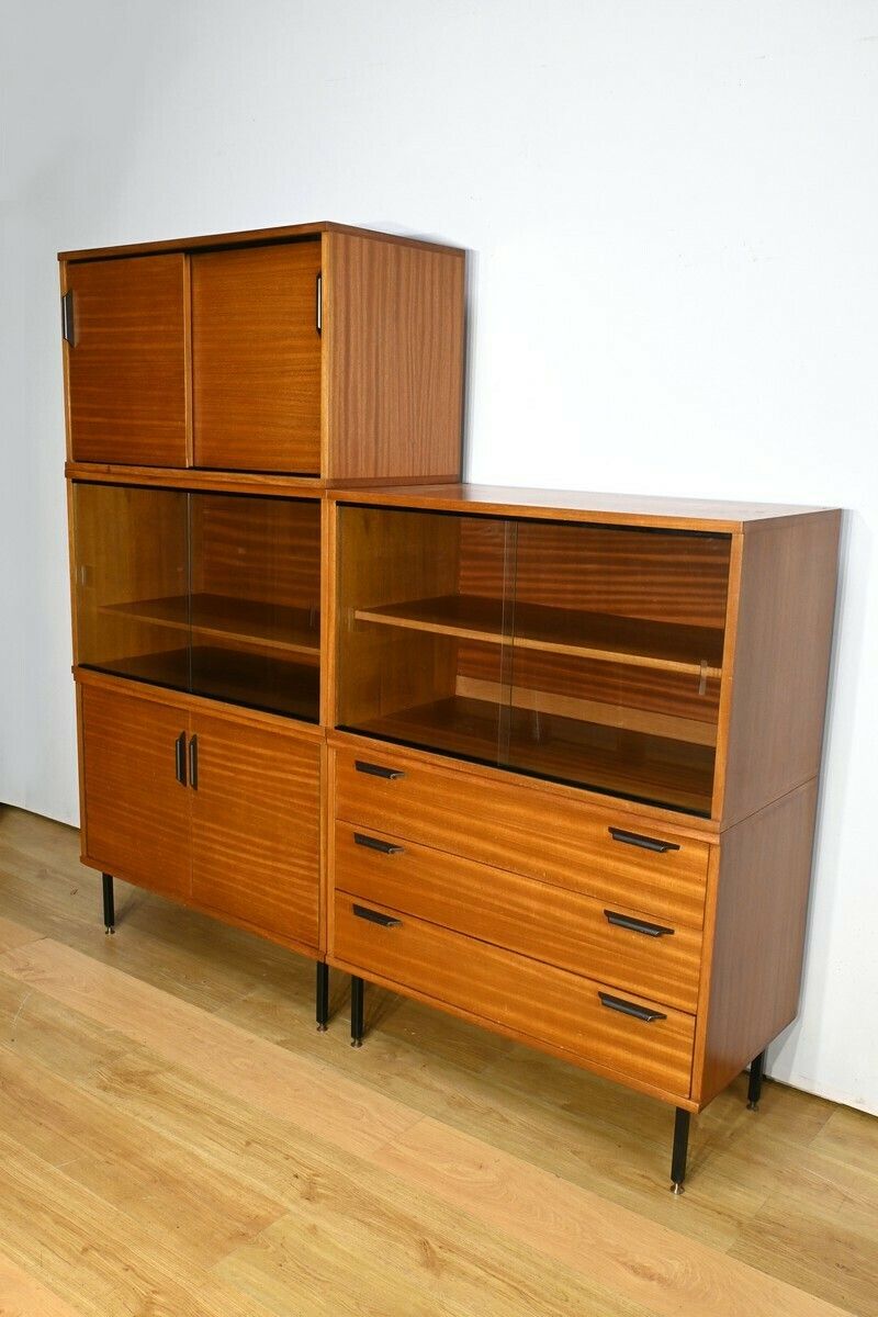 Modular Mahogany Furniture, Modernism Period – 1960 photo for sale