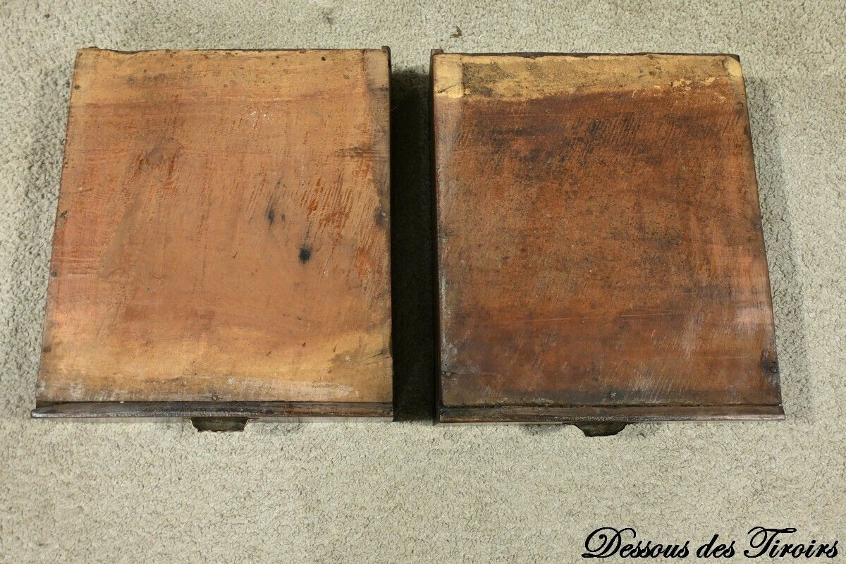 photo vintage Pondicherry Spice Cabinet, In Teak And Rosewood – 1900