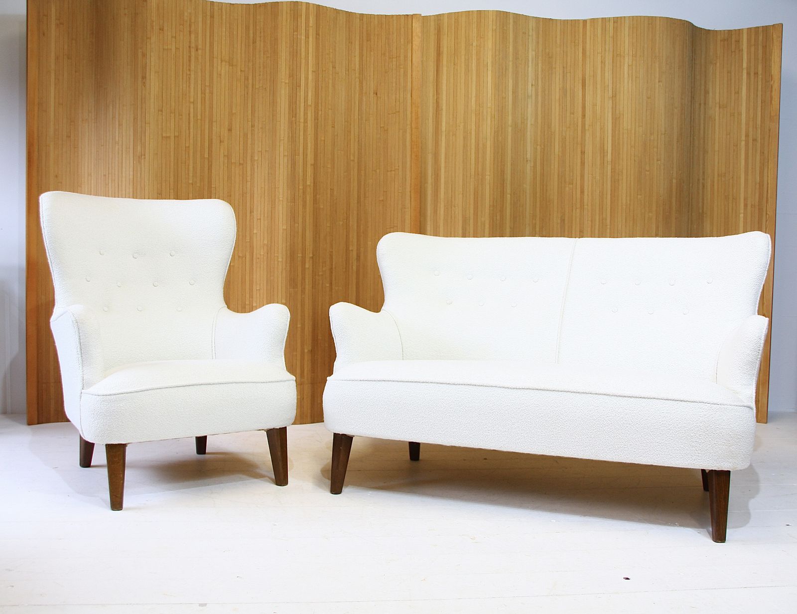 1950s Armchair In Bouclè By Theo Ruth For Artifort photo furniture