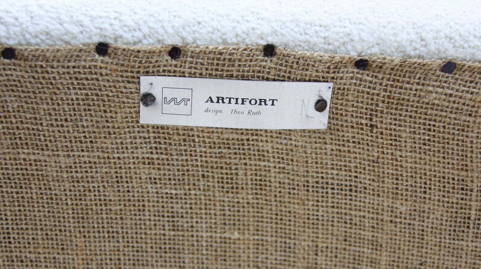 1950s Armchair In Bouclè By Theo Ruth For Artifort photo buy
