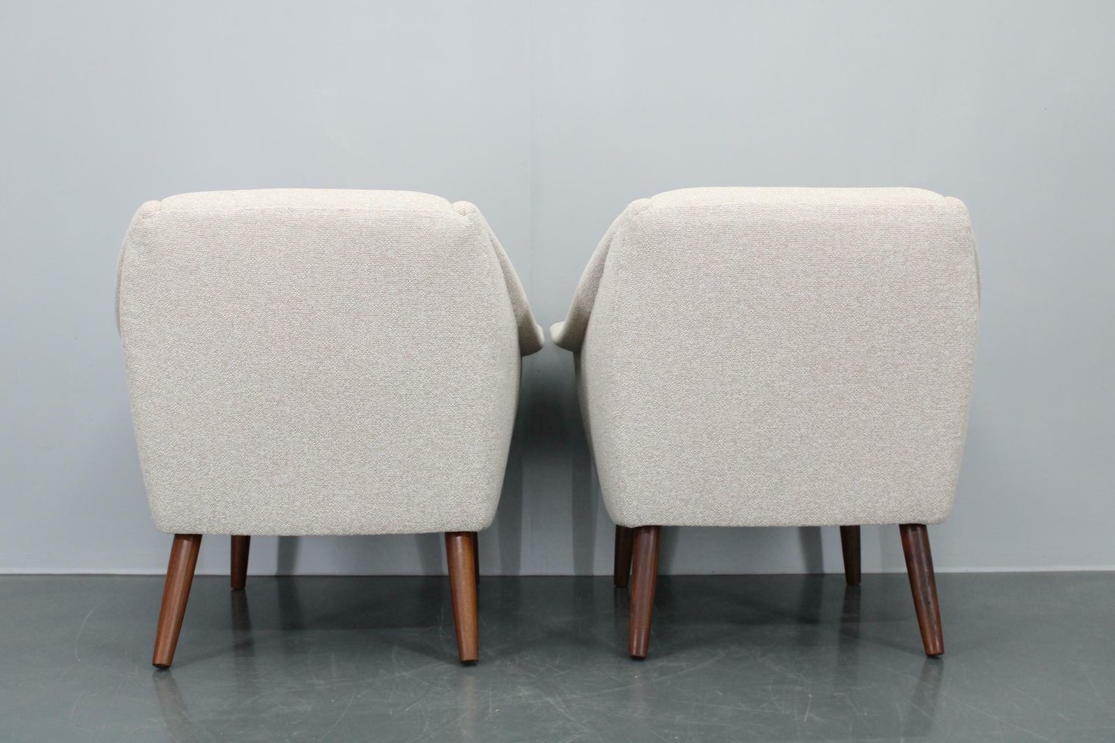 photo for sale 1960s Pair Of Danish Restored Armchairs
