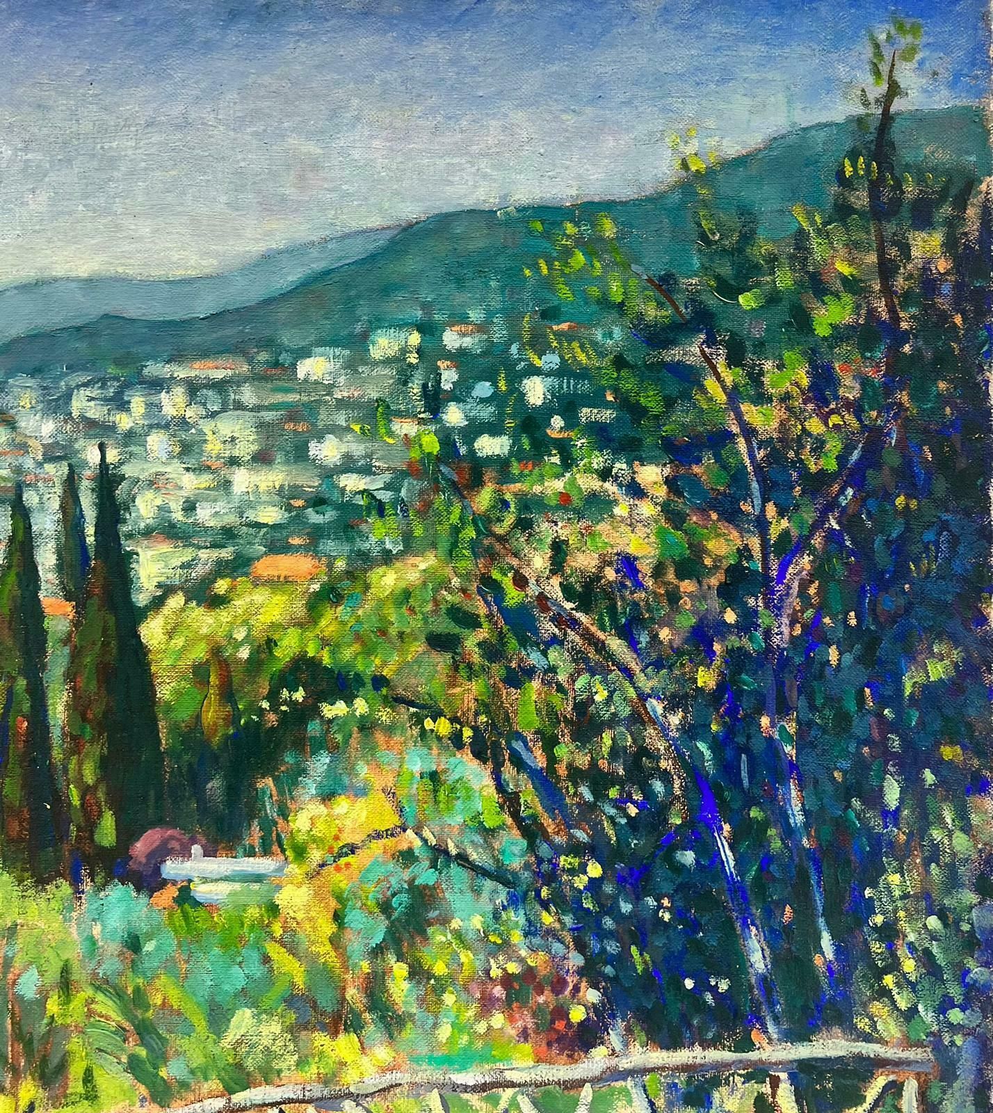 Guy Pichoncannes French Riviera Fine Provençal Landscape Signed Impressionist Oil 20th Century photo Art