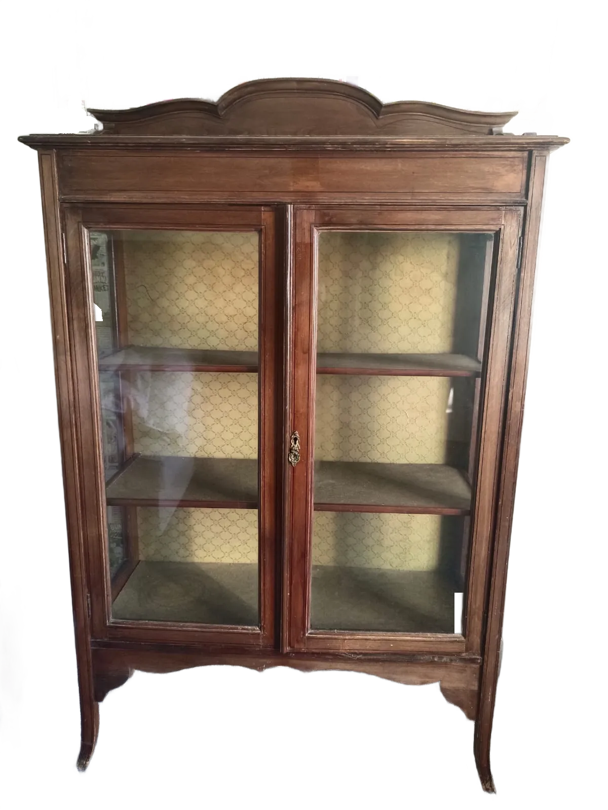 Glass Wooden Cabinet
