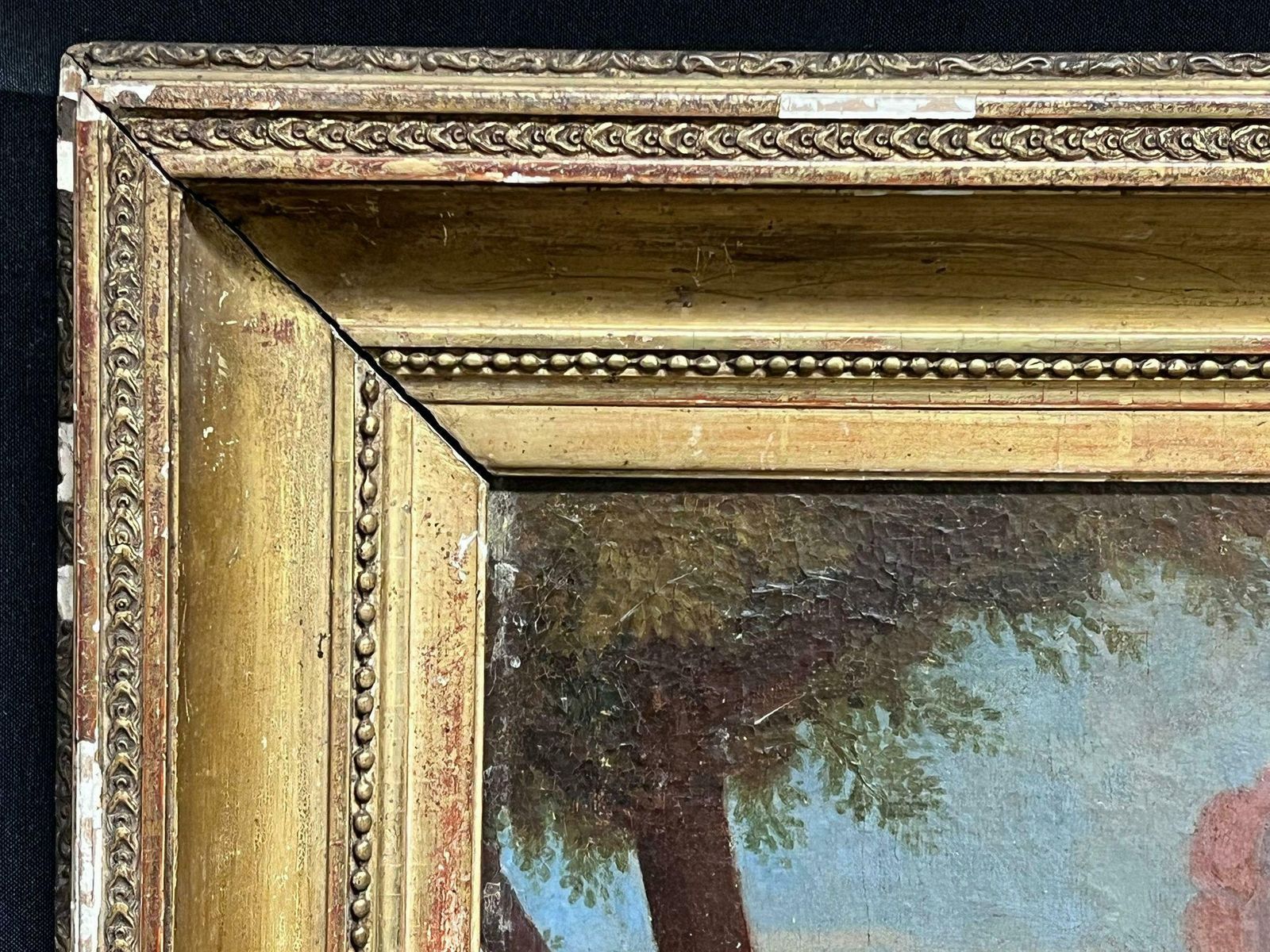 French School 17th Centuryfine 17th Century French Old Master Oil Painting Nude Lady Doves & Cherubs photo buy