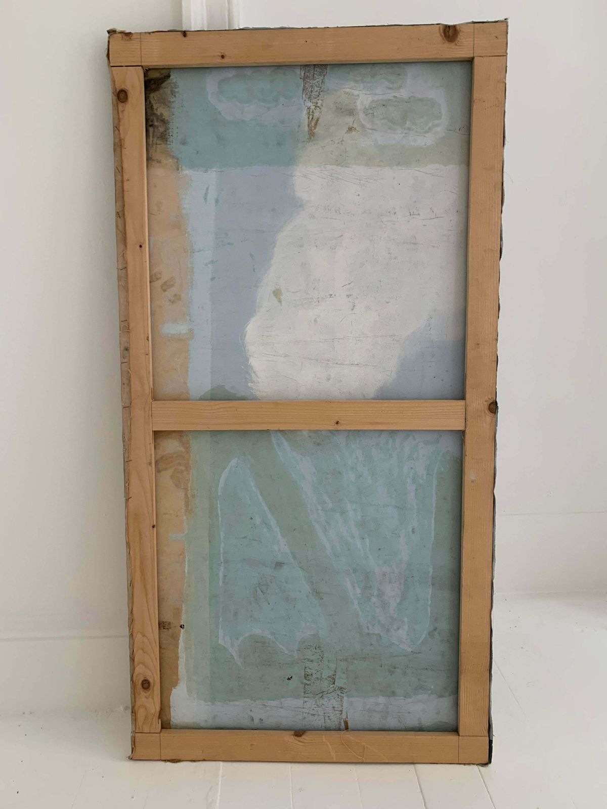 Unknownneo Expressionist Huge French Abstract Oil Painting Color Forms And Movementc.1960's photo vinterior