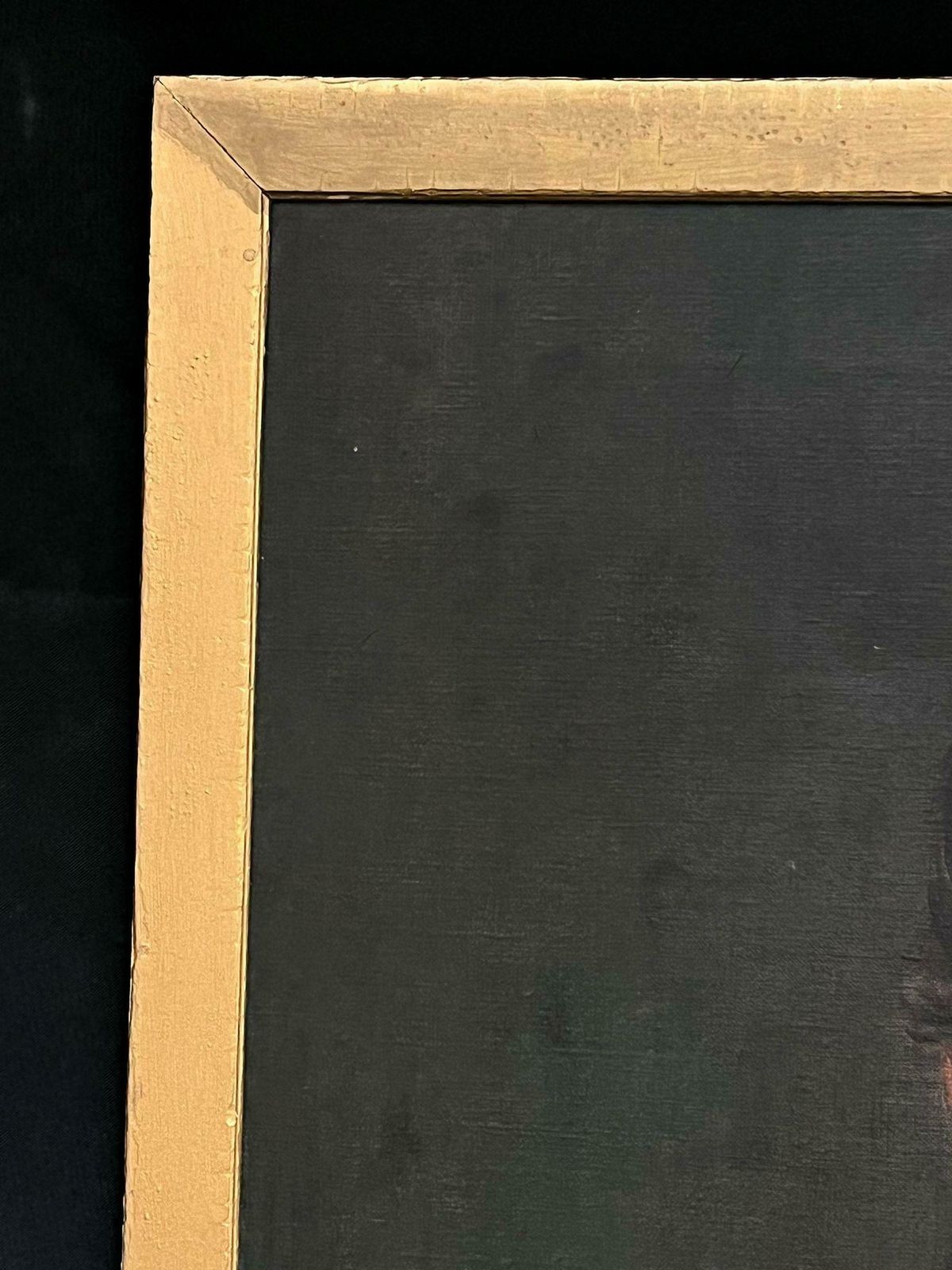 French Impressionistvery Large 19th Century French Impressionist Oil Painting Portrait Bearded Man photo for sale