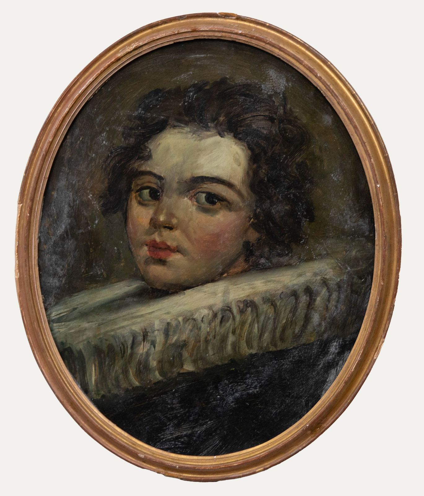 19th Century Oil Portrait Of A Prince