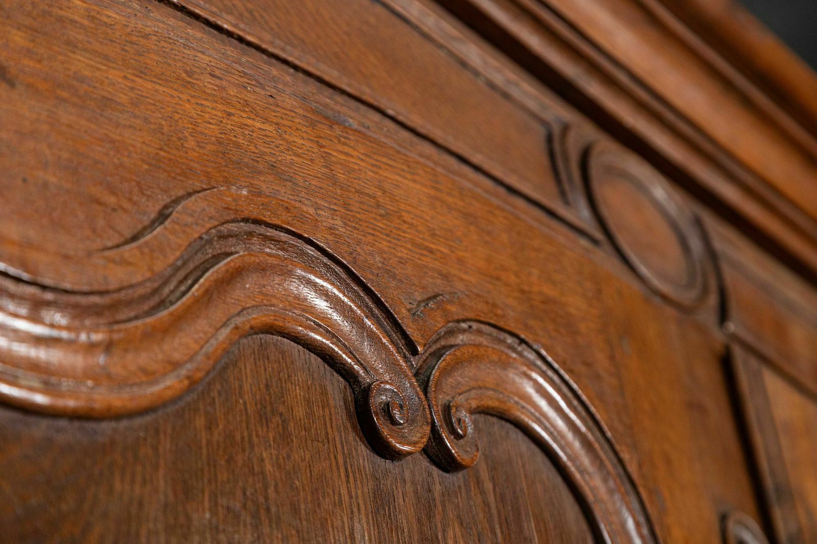 4313.0 Large 19thc French Oak Armoire photo