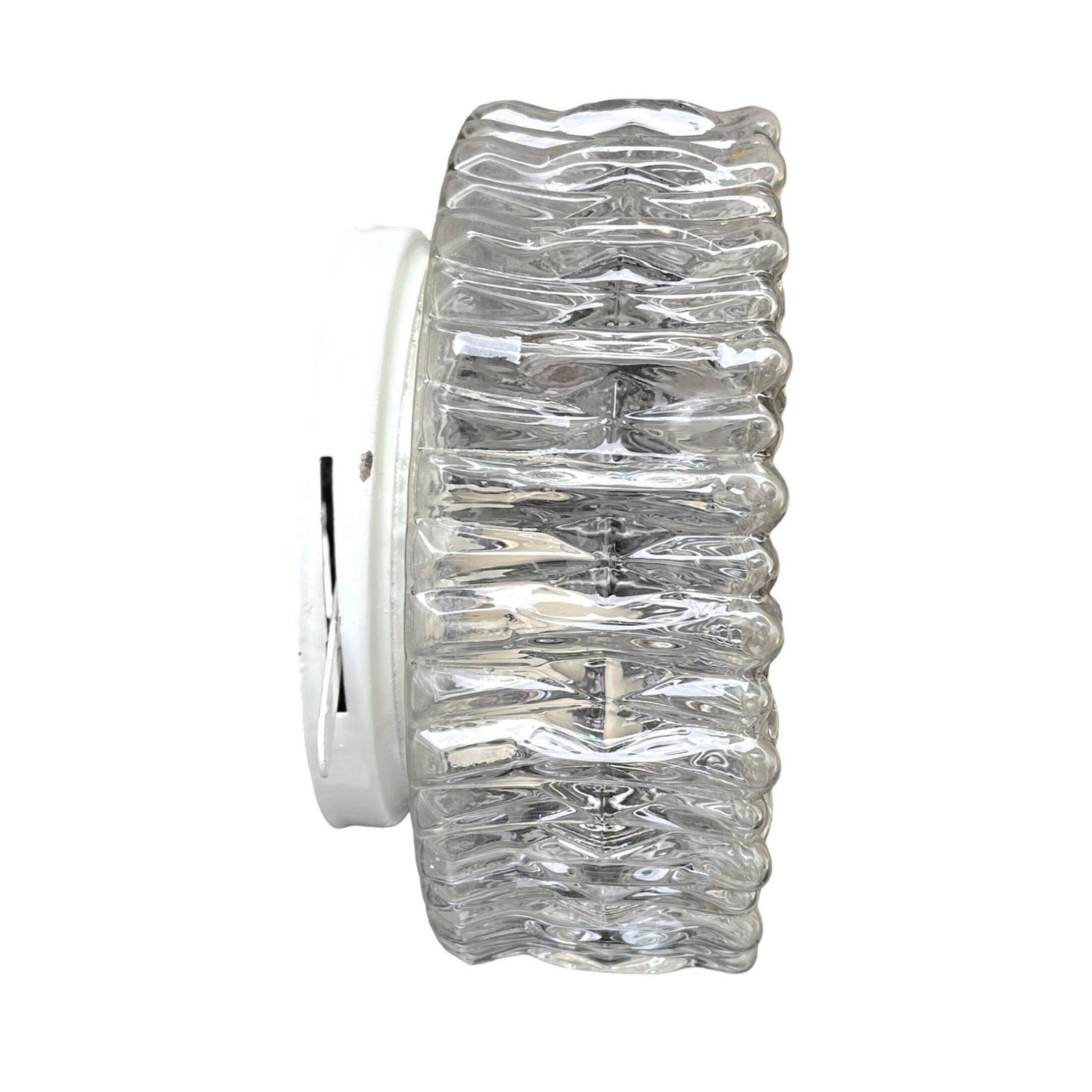 Glass Ceiling Or Wall Lamp From Fabryki Materiałów światłoczułych Foton Prl photo Lighting
