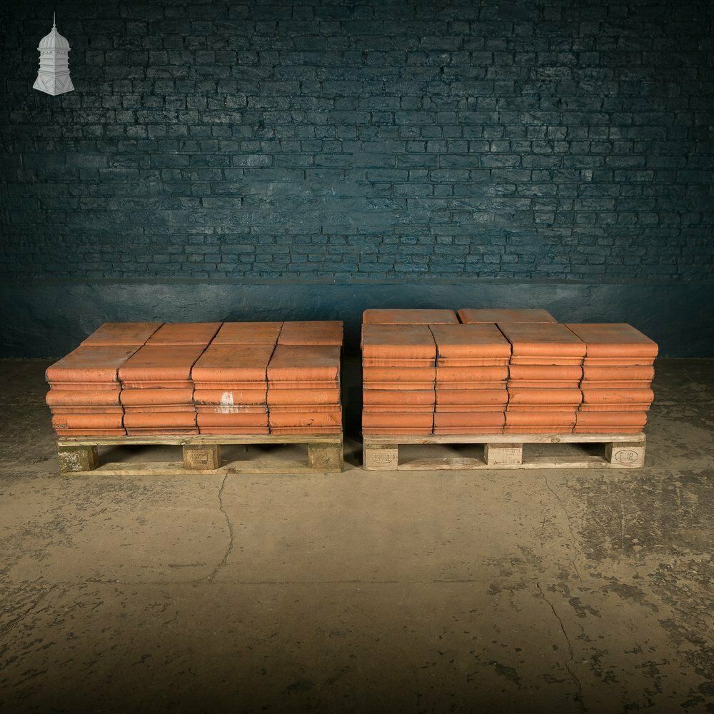 photo vintage Terracotta Flat Top Wall Copings