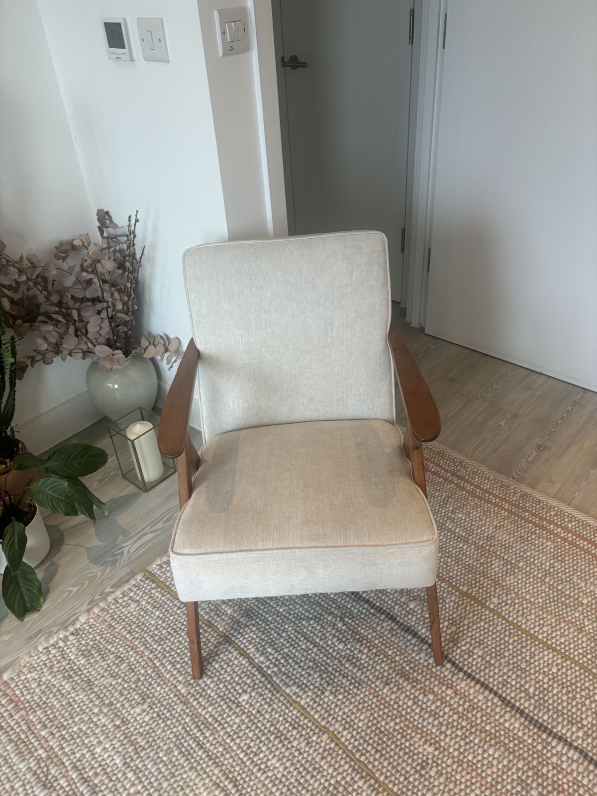 Var Soviet Armchair, 1960 Limited Edition, Light Beige photo for sale