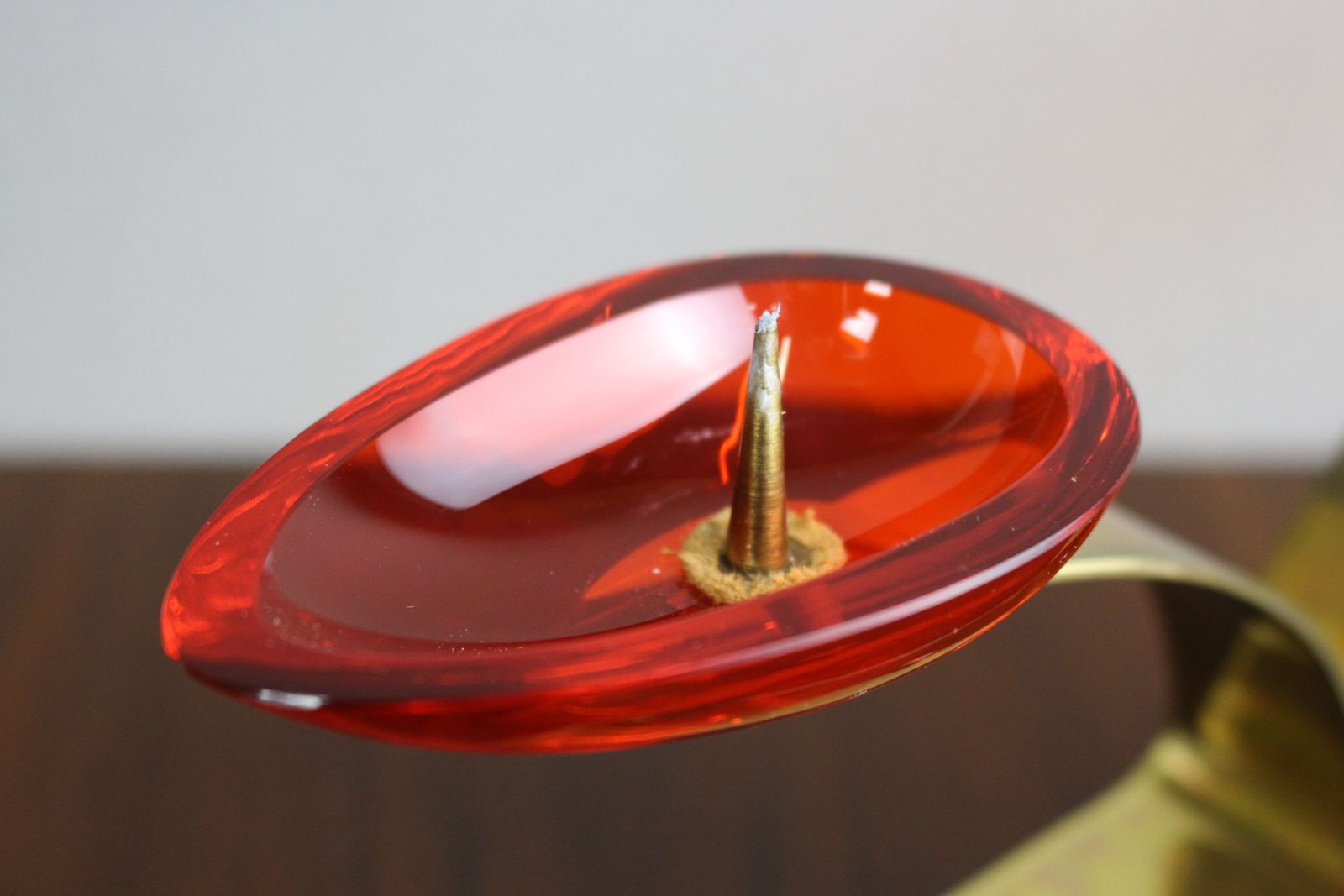 Smart Brass Candleholder Circa 1960 Possibly French photo buy