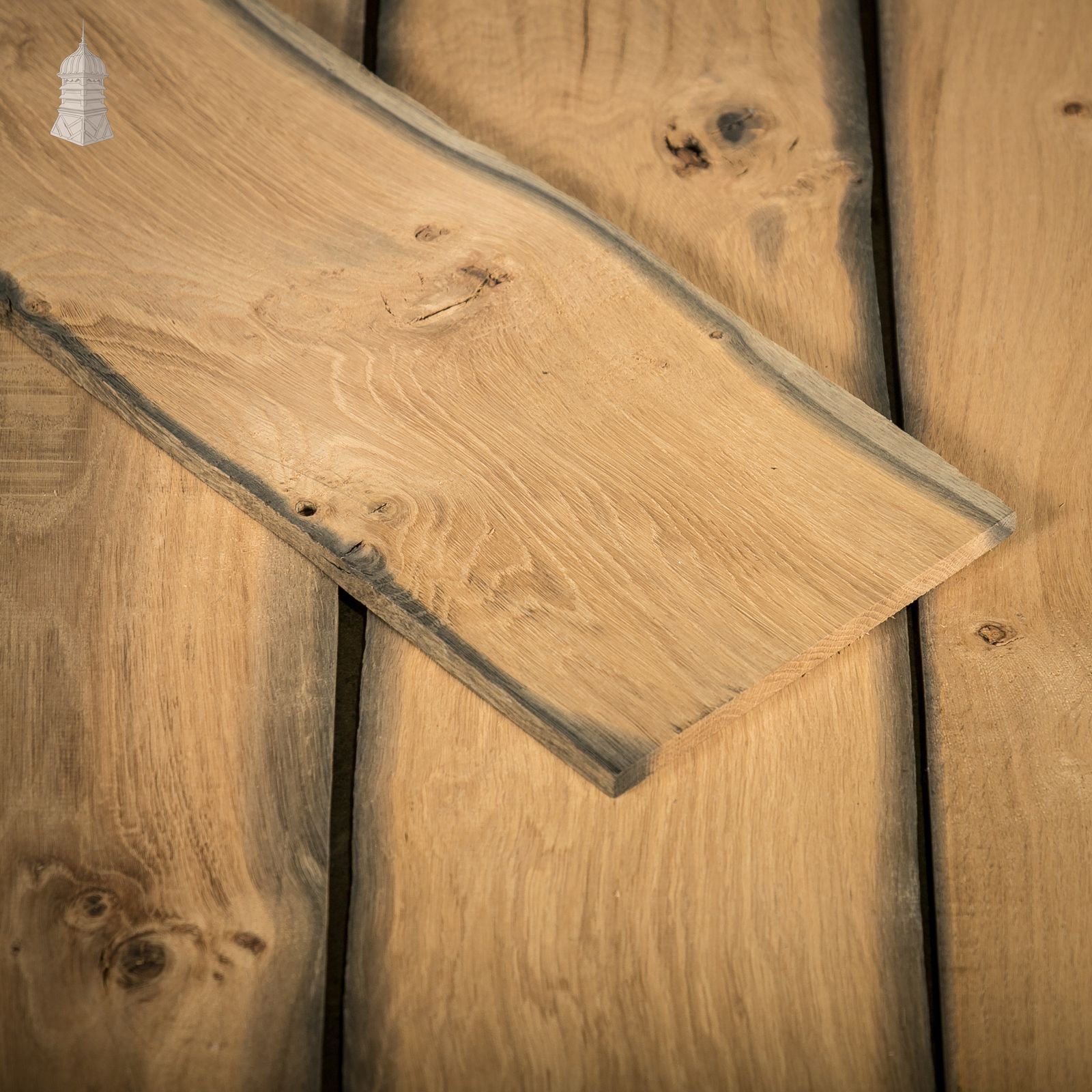 Bog Oak Boards, Cut From Reclaimed Riverbank Pilings photo vintage
