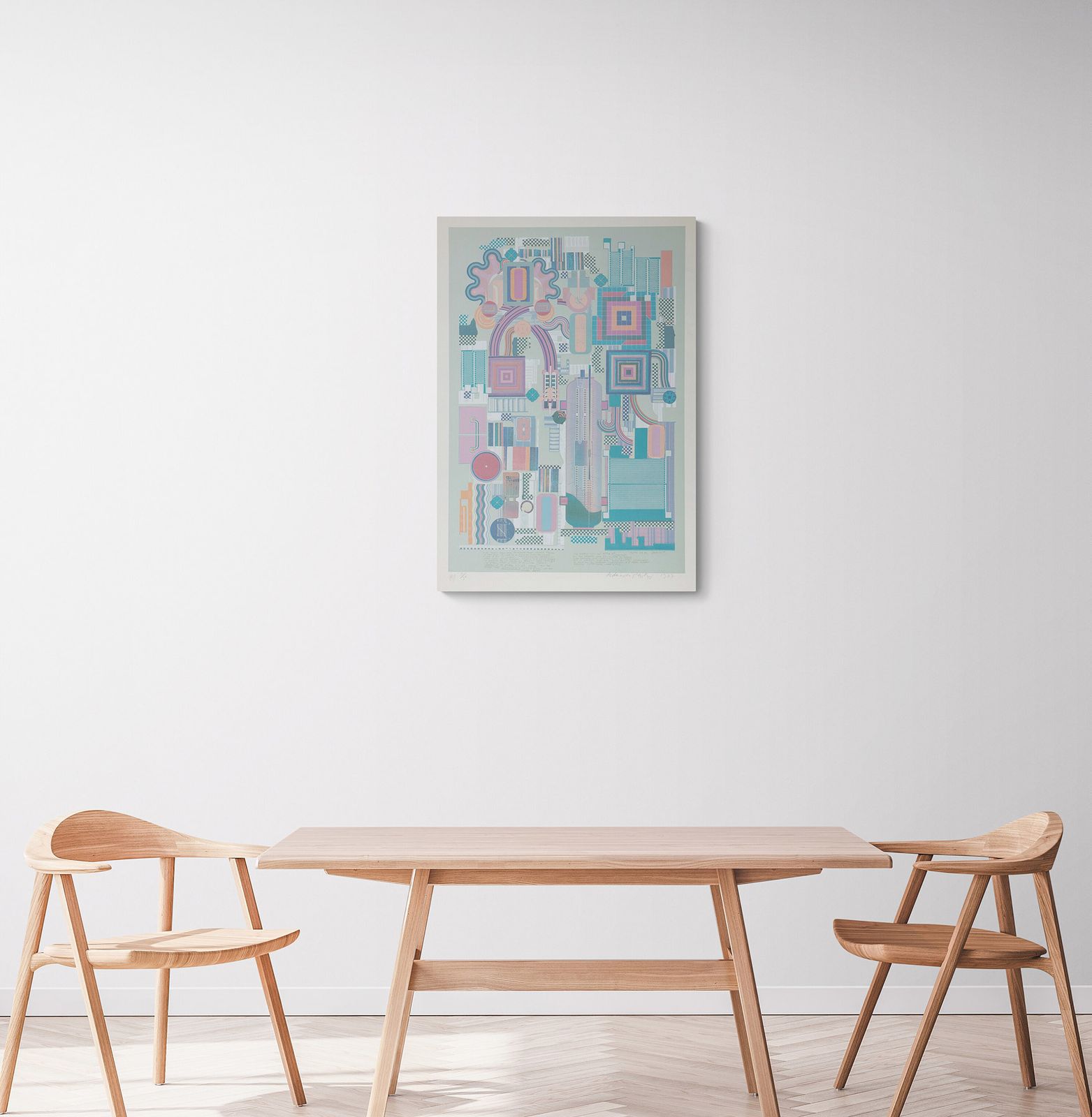 Eduardo Paolozzi   Nettleton, From Calcium Light Night (1977), Signed Print photo for sale