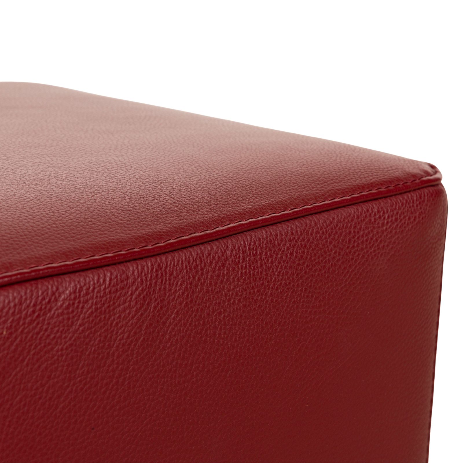 Ensemble de fauteuils Formenti Wave en cuir rouge photo 1676.0