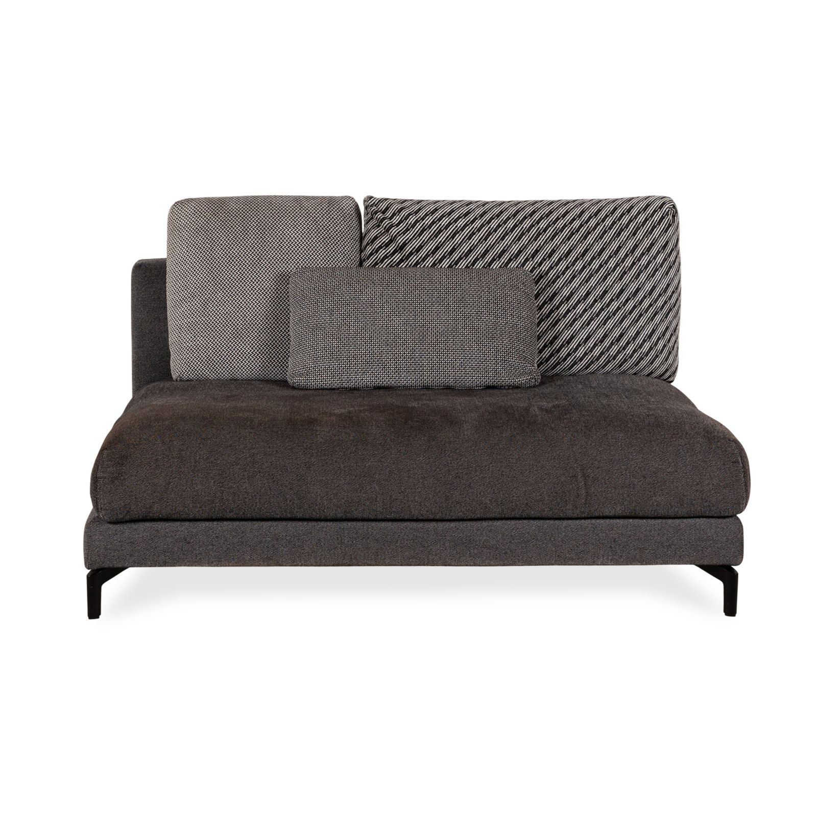 Rolf Benz Nuvola Fabric Lounger Grey