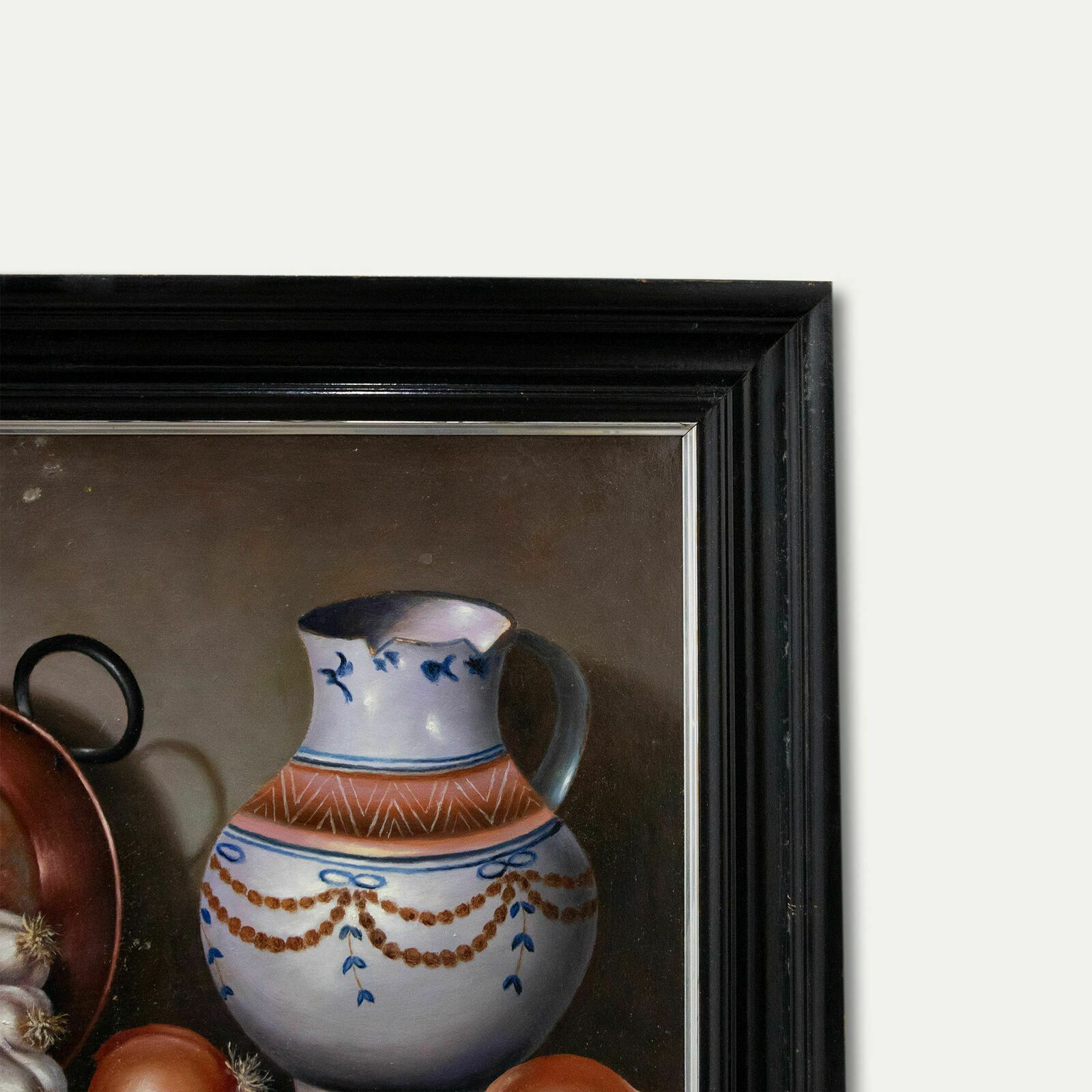 F. Mancheno   French Contemporary Oil, Still Life Of Garlic & Onions photo 261.0