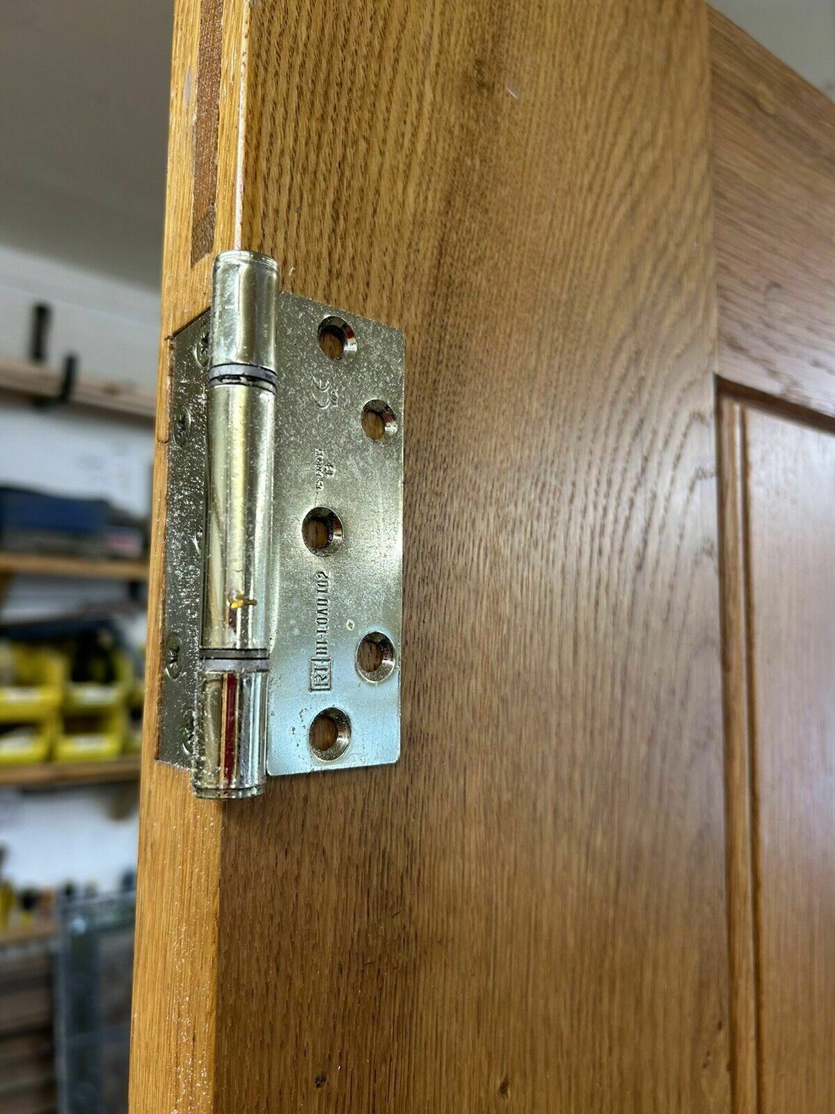 1293.0 Solid Oak Front Door Old Period Antique Glass Reclaimed Wood Iron Bespoke Joiner photo