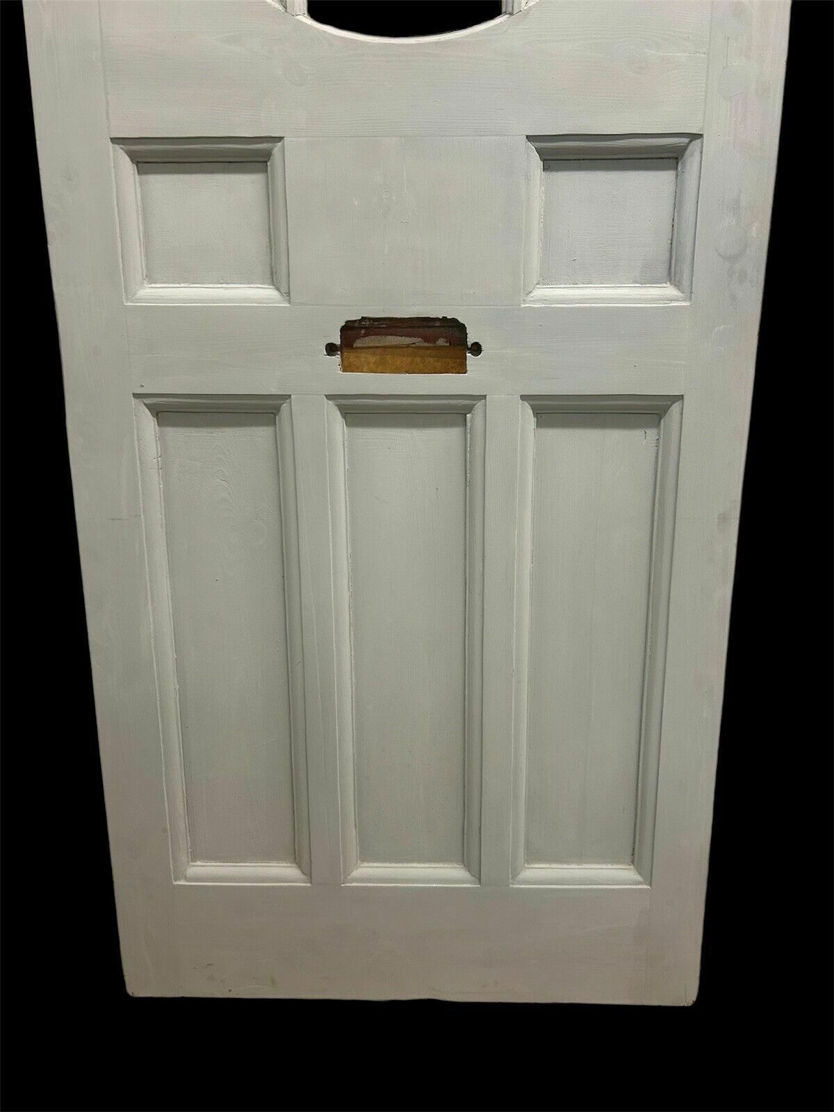 Art Deco Front Door Period Stained Glass Old Reclaimed Antique Lead Wood 20s 30s photo 2301.0