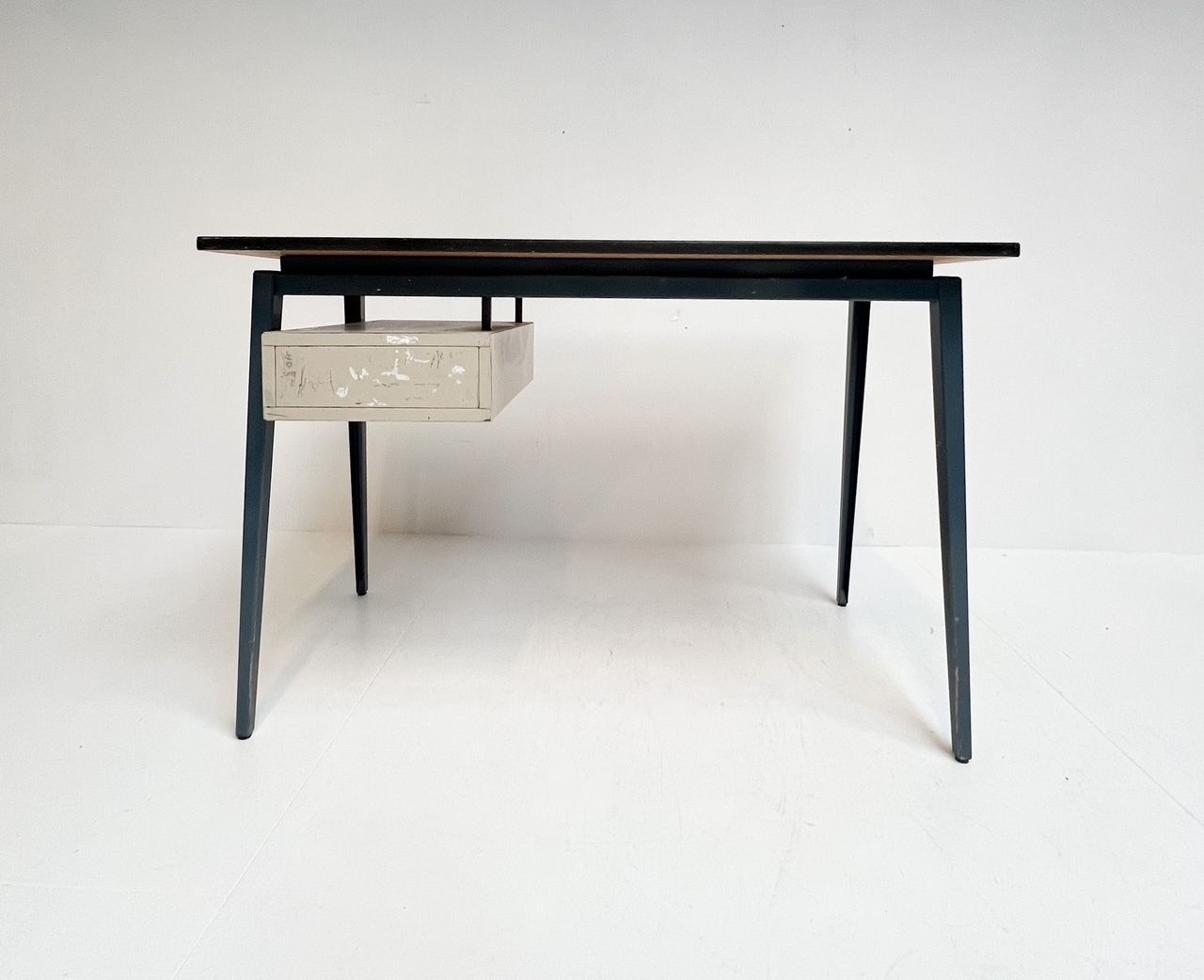491.4 Industrial Metal Desk By Marko, 1960’s photo