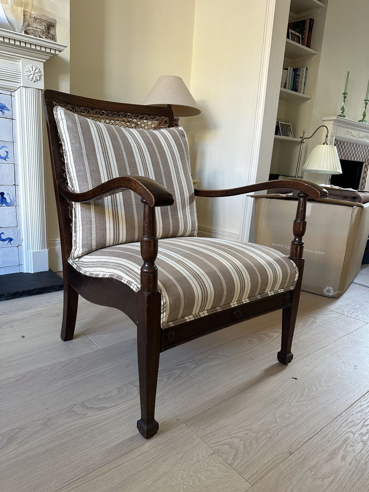 Upholstered Victorian Arts And Crafts Chair photo furniture