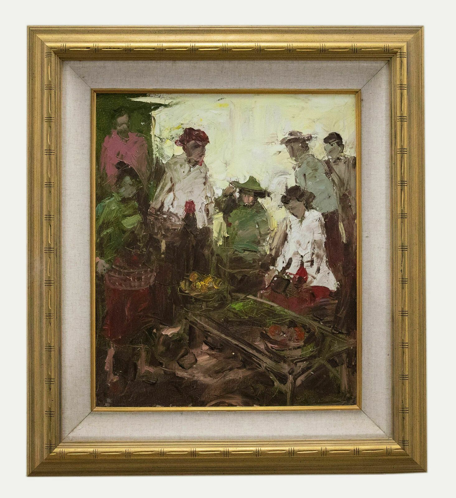 1990 Oil   The Market, 1990s, Vintage