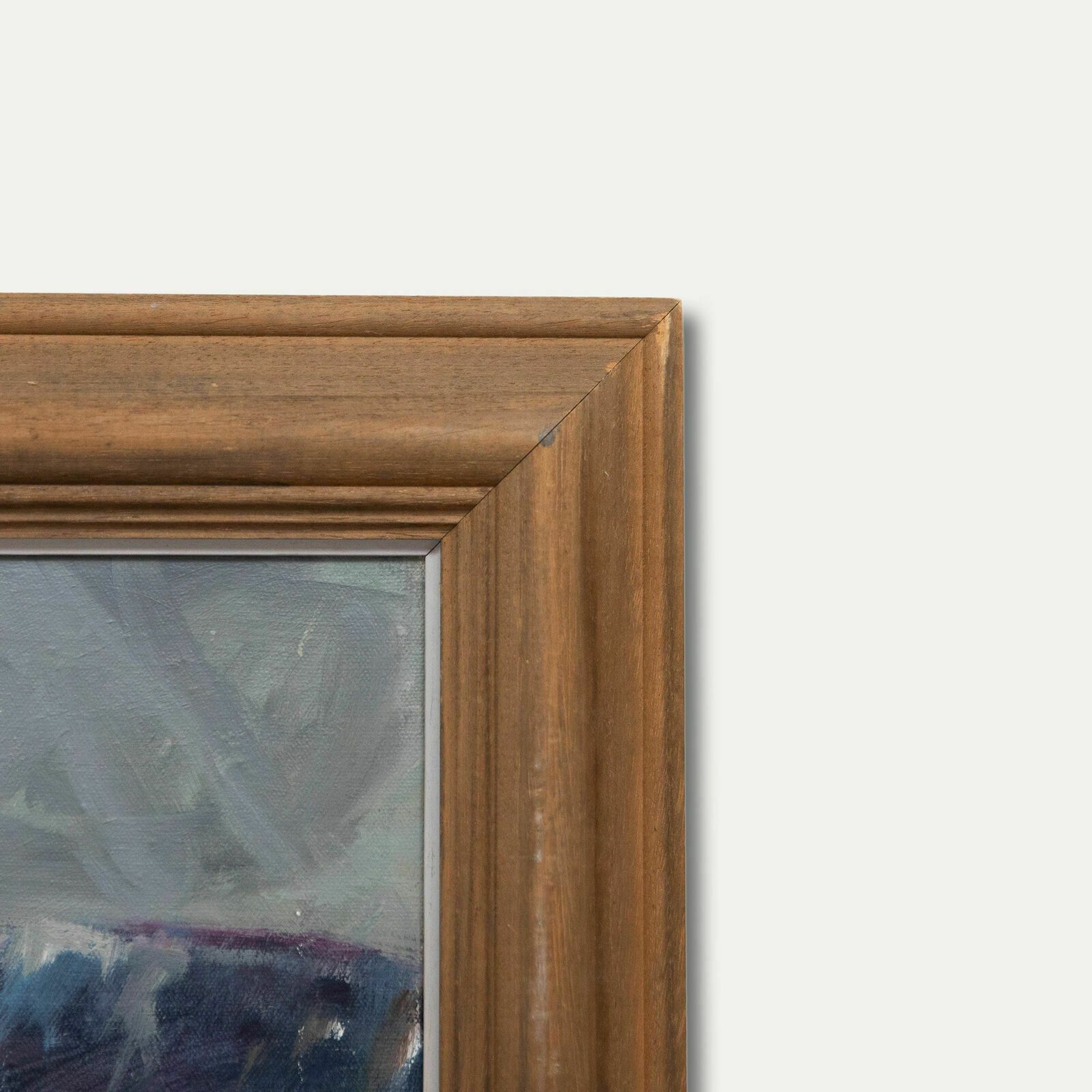 Ronald Ronaldson (1919 2015)   Contemporary Oil, Snow Peaked Mountains photo 287.0