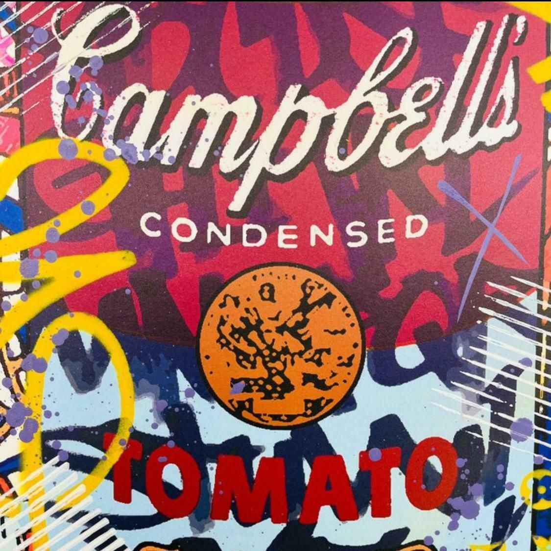 photo furniture Campbell Super Blonde A Street Art Mix Media Paper Embellished By Hand By Airoh
