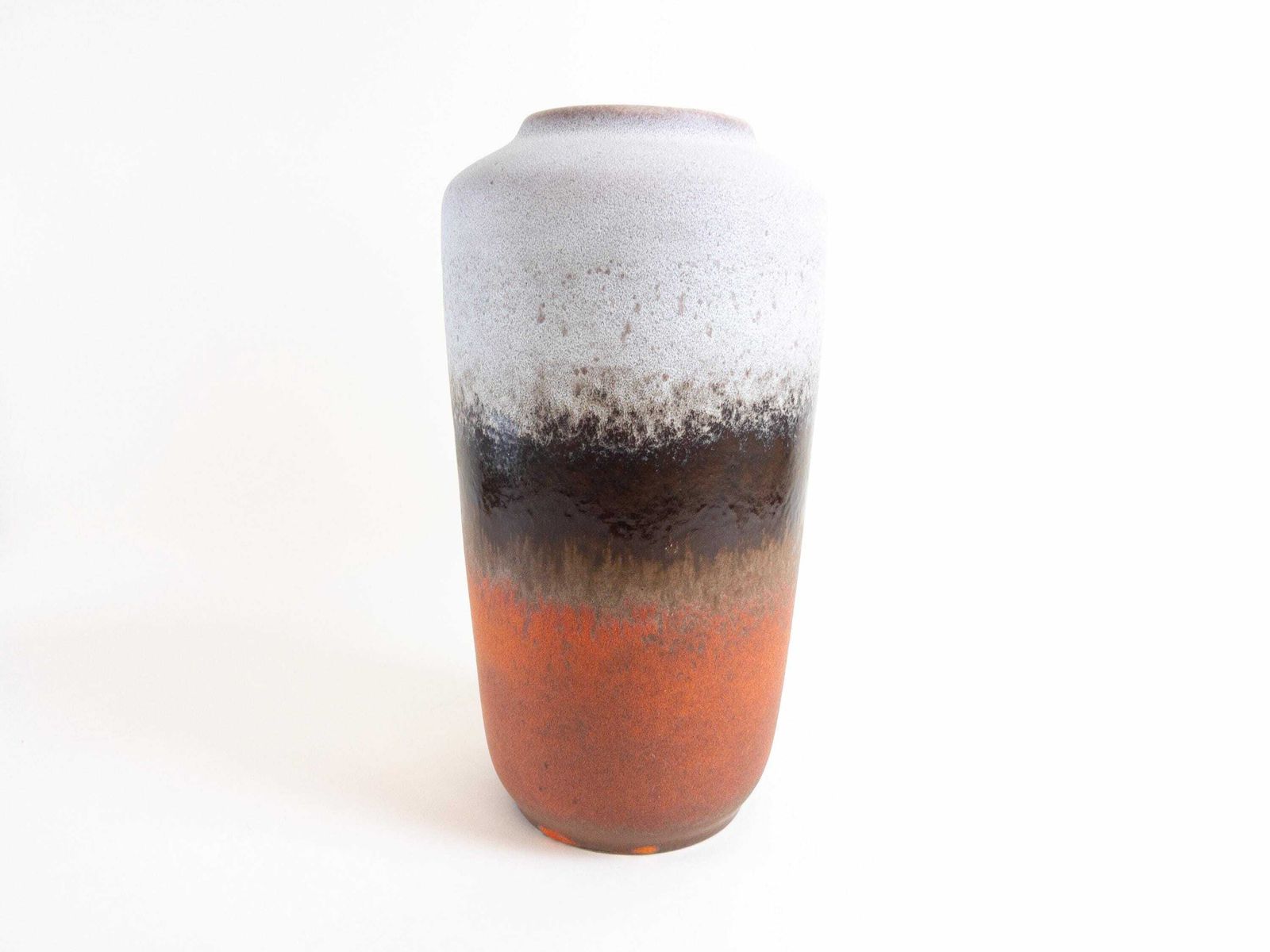 photo furniture Xl Tall Scheurich Floor Vase   Foamy Fat Lava West German Pottery Vase   Scheurich West Germany 517 38