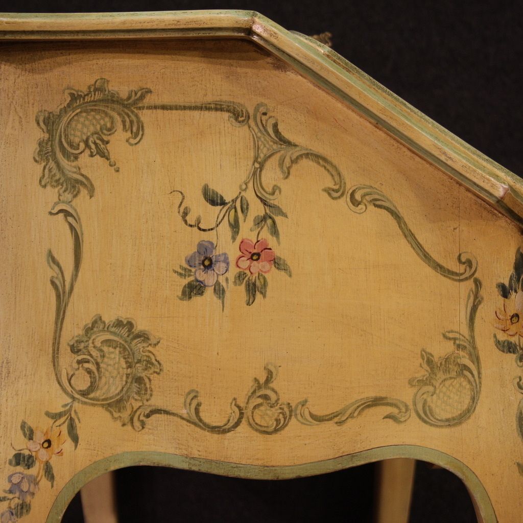 photo furniture Painted Bureau In Venetian Style From 1960s