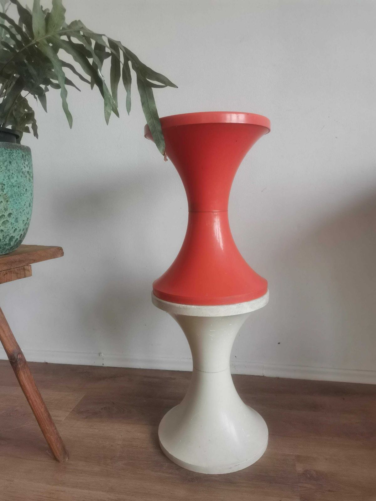 Vintage 1960s German Made Iron Pub Stools Set Of 2   Authentic, Sturdy, And Reclaimed From Budapest Eatery   Timeless Pieces For Your Space! photo vinterior