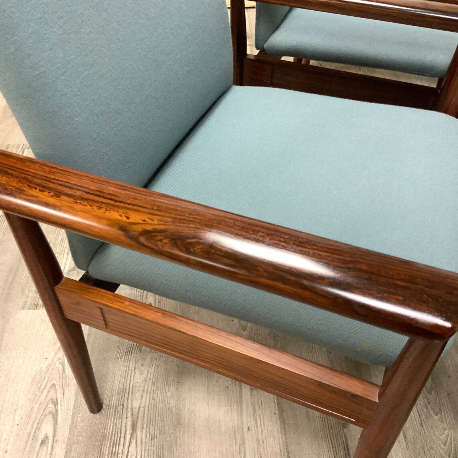 A Set Of 6 Danish Rosewood “Diplomat” Chairs  Model 209 By Finn Juhl For Cado photo Furniture