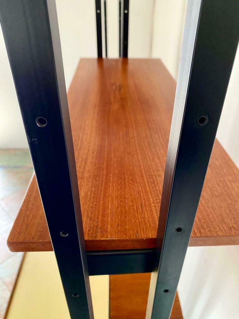 Midcentury Italian Modular Bookshelf With Unusual Drawers, Italy photo Furniture