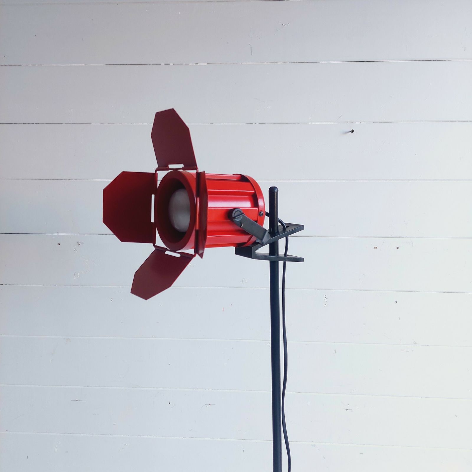 Mid Century  Adjustable Spotlight Floor Lamp Ikea "Reflektor" Spotlight Studio Light 1980s photo Lighting