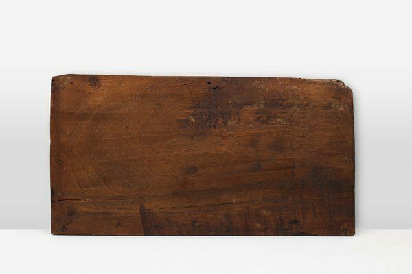 photo for sale 17th Century Gothic Hand Sculpted Oak Panel, Belgium