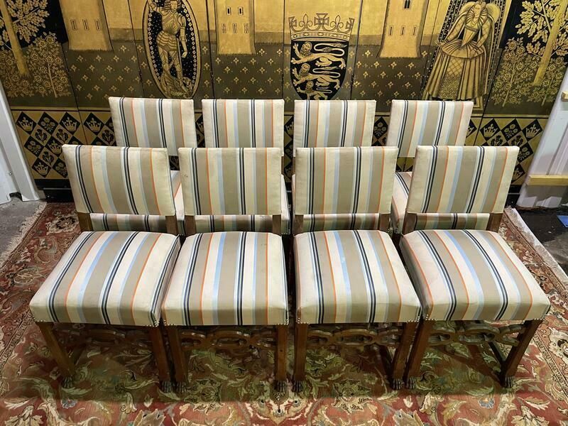 Suite De 8 Chaises Style Renaissance Chêne photo furniture