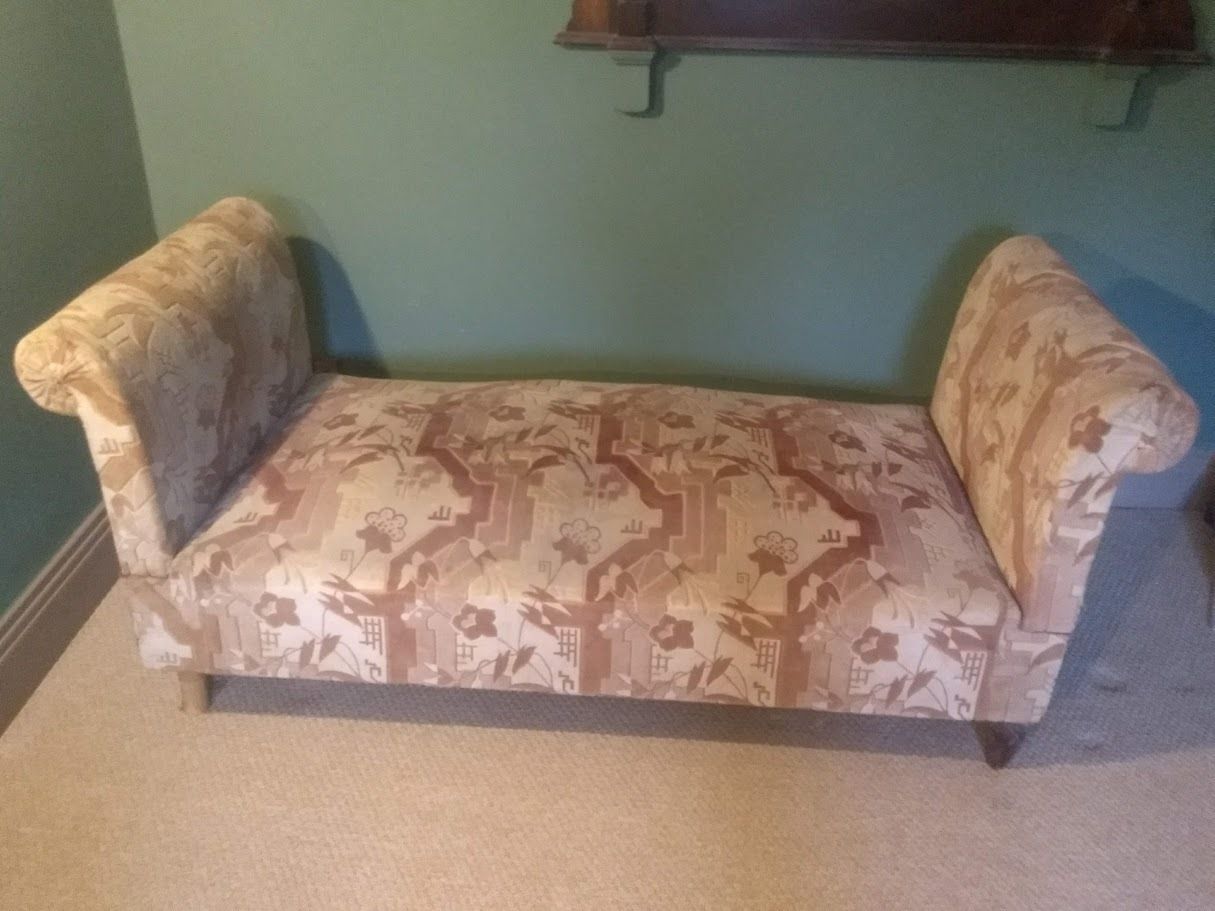 Art Deco Original French Chaise Longue