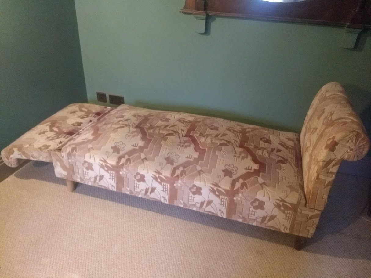 Art Deco Original French Chaise Longue photo Furniture