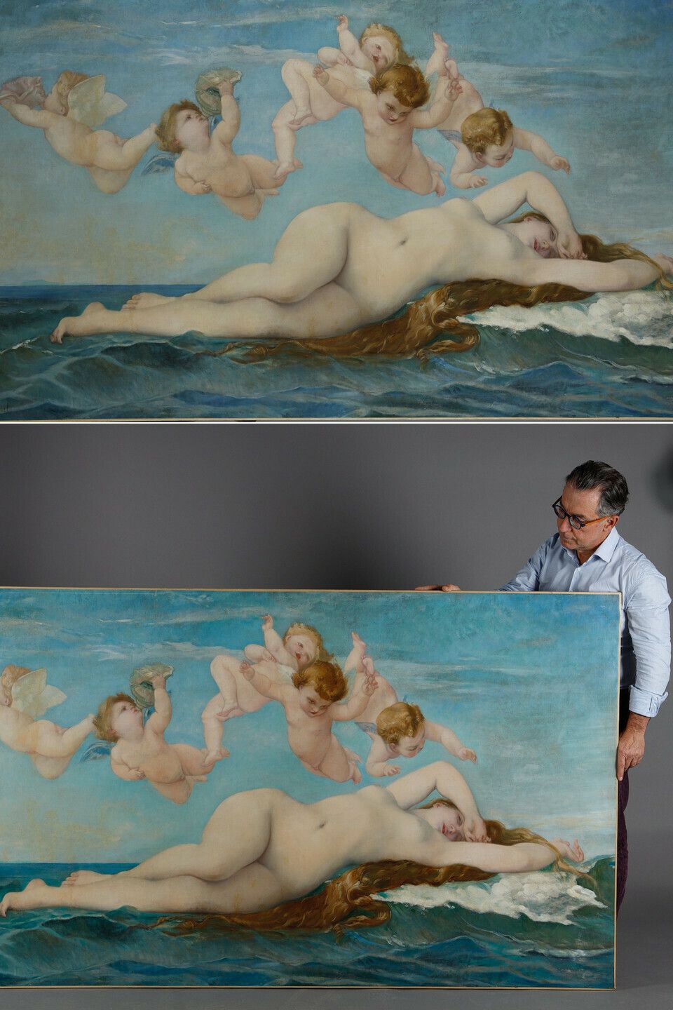 The Birth Of Venus By Ernest Prunet, 1840 1901, After Alexandre Cabanel