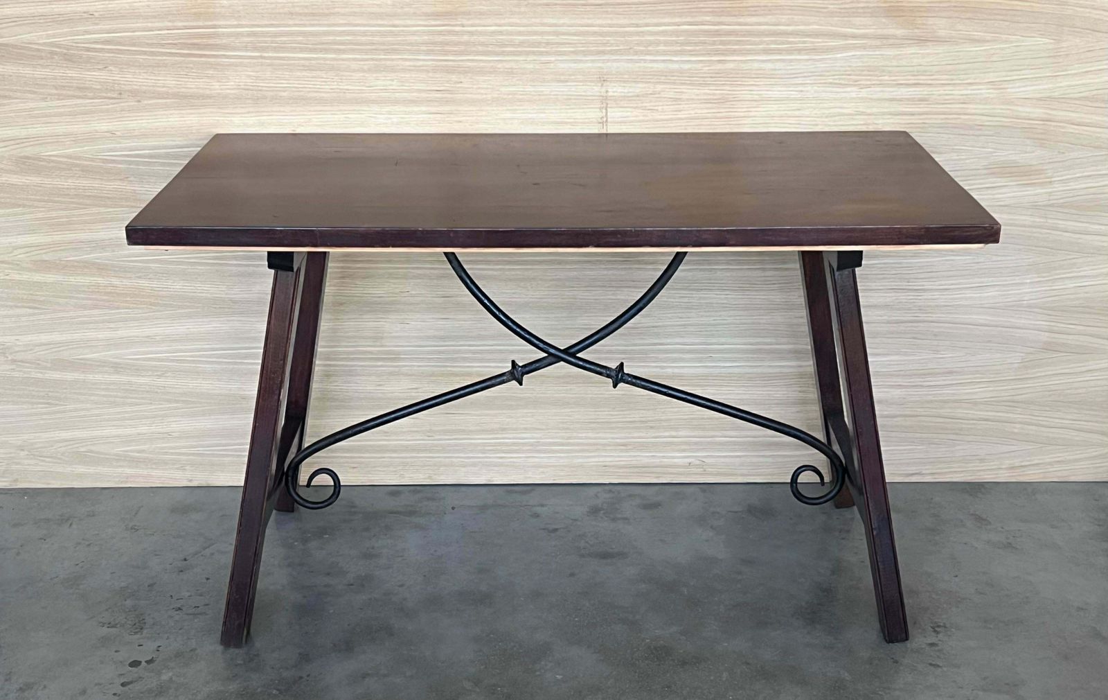 Table d'appoint baroque espagnole, restaurée photo Mobilier
