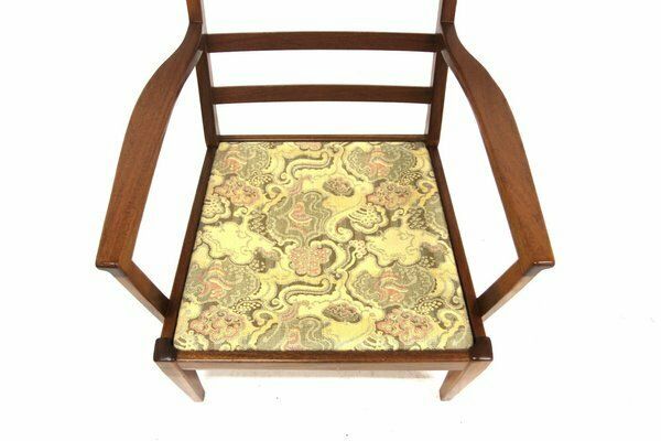Scandinavian Mahogany Armchair, Sweden, 1960s photo for sale