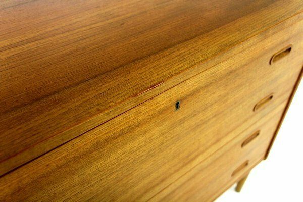 Scandinavian Teak Chest Of Drawers, Sweden, 1950s photo for sale